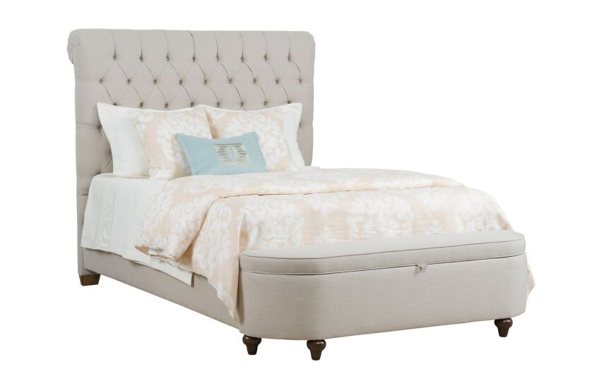 STORAGE BENCH FOOTBOARD W/RAILS 6/0 Room