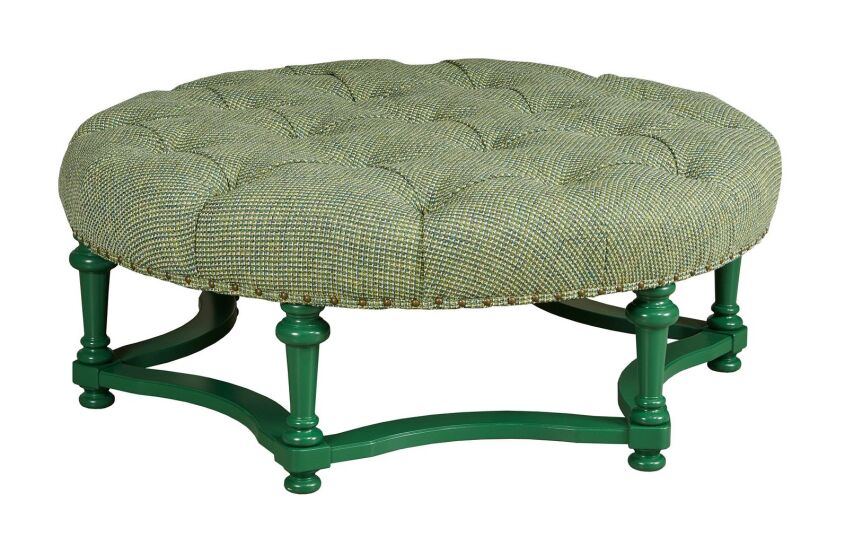 FULLERTON ROUND OTTOMAN Room 3