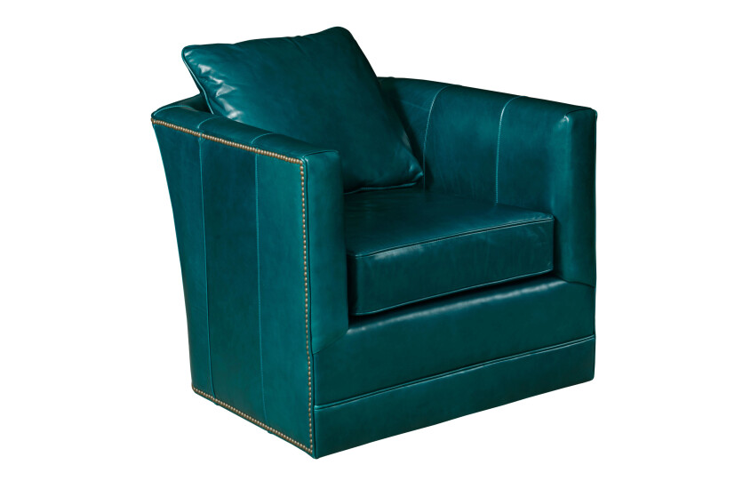 BROCK BARREL SWIVEL GLIDER - LEATHER 266