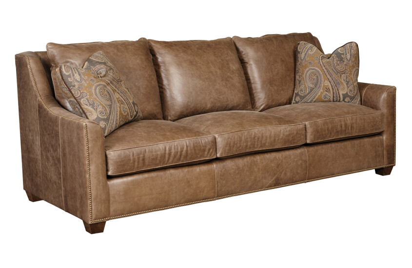 EDISON LARGE SOFA - LEATHER 59