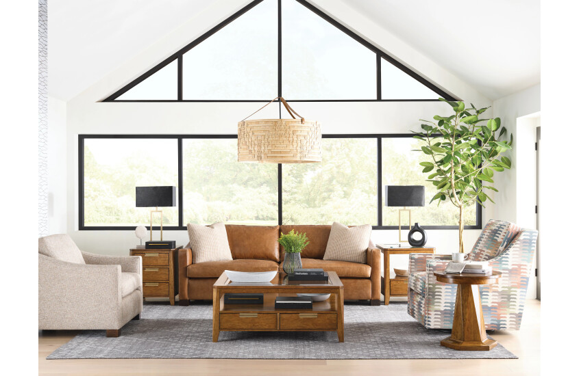 VERGE SOFA - LEATHER Room