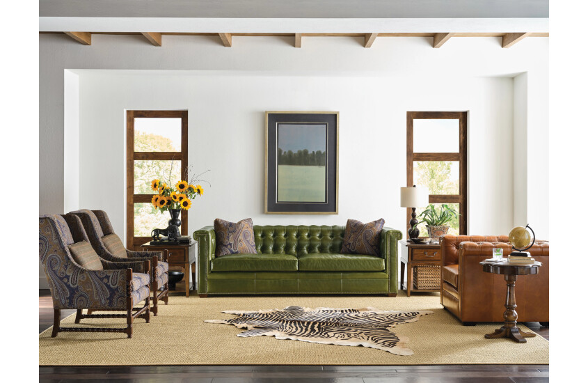 KINGSTON LARGE SOFA - LEATHER Room